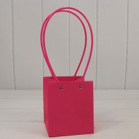 Пакет подарочный "Ваза для цветов" 13*13*15 Малиновый 1/10 1/250 Арт: 000586G/5