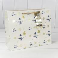 Пакет подарочный &quot;Новый год&quot; (микс 402) 32*26*13 1/20 1/240 Арт: 300402CA - Пакет подарочный "Новый год" (микс 402) 32*26*13 1/20 1/240 Арт: 300402CA