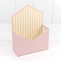 Коробка "Конверт" 18*24*7 Пыльно-розовый 1/4 1/36 Арт: KPL0055