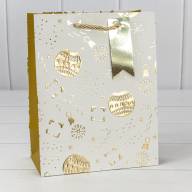 Пакет подарочный &quot;Новый год&quot; (микс 401) 18*23*10 210г 1/20 1/360 Арт: 300401E - Пакет подарочный "Новый год" (микс 401) 18*23*10 210г 1/20 1/360 Арт: 300401E