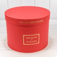 Коробки Круглые Набор 1/5 30*22,5 "Maison des Fleurs" Красный 1/4 Арт: 7219006/074