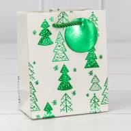 Пакет подарочный &quot;Новый год&quot; (микс 402) 12*15*6,7 210г 1/20 1/480 Арт: 300402H - Пакет подарочный "Новый год" (микс 402) 12*15*6,7 210г 1/20 1/480 Арт: 300402H