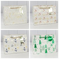 Пакет подарочный "Новый год" (микс 402) 23*18*10 210г 1/20 1/360 Арт: 300402EA