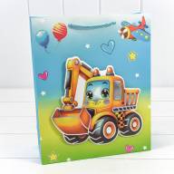 Пакет подарочный с 3D аппликацией "Детский" (микс 107) 26*32*10 210г 1/20 1/240 Арт: 000107C - Пакет подарочный с 3D аппликацией "Детский" (микс 107) 26*32*10 210г 1/20 1/240 Арт: 000107C