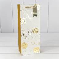 Пакет подарочный &quot;Новый год&quot; (микс 401) 14*35*11 1/20 1/120 Арт: 300401M - Пакет подарочный "Новый год" (микс 401) 14*35*11 1/20 1/120 Арт: 300401M