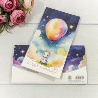 Конверт подарочный 16,5*9см 348 1/10 1/250 Арт: 003004/348