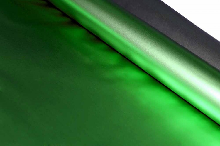 Плёнка 0,7*10м матовая "Металл" Зелёный 1/50 Арт: PPS1-4