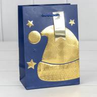 Пакет подарочный &quot;Новый год&quot; (микс 403) 14*20*8 210г 1/20 1/480 Арт: 300403G - Пакет подарочный "Новый год" (микс 403) 14*20*8 210г 1/20 1/480 Арт: 300403G