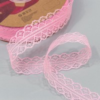 Лента Фатин 3см*45ярд Розовый 1/8 1/96 Арт: 573-3/10