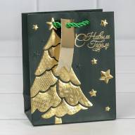 Пакет подарочный &quot;Новый год&quot; (микс 403) 12*15*6,7 210г 1/20 1/480 Арт: 300403H - Пакет подарочный "Новый год" (микс 403) 12*15*6,7 210г 1/20 1/480 Арт: 300403H