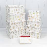 Коробки Прямоугольные Набор 1/10 34*26*15,3 &quot;Новый год&quot;-0076 1/6 Арт: 730604/0076 - Коробки Прямоугольные Набор 1/10 34*26*15,3 "Новый год"-0076 1/6 Арт: 730604/0076