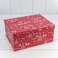 Коробки Прямоугольные Набор 1/10 34*26*15,3 "Новый год"-2628 1/6 Арт: 730604/2628