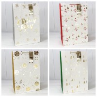 Пакет подарочный "Новый год" (микс 401) 42*64*25 210г 1/20 1/60 Арт: 300401N