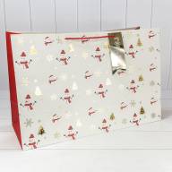 Пакет подарочный &quot;Новый год&quot; (микс 401) 64*42*20 210г 1/20 1/60 Арт: 300401NA - Пакет подарочный "Новый год" (микс 401) 64*42*20 210г 1/20 1/60 Арт: 300401NA