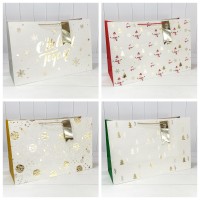 Пакет подарочный "Новый год" (микс 401) 64*42*20 210г 1/20 1/60 Арт: 300401NA