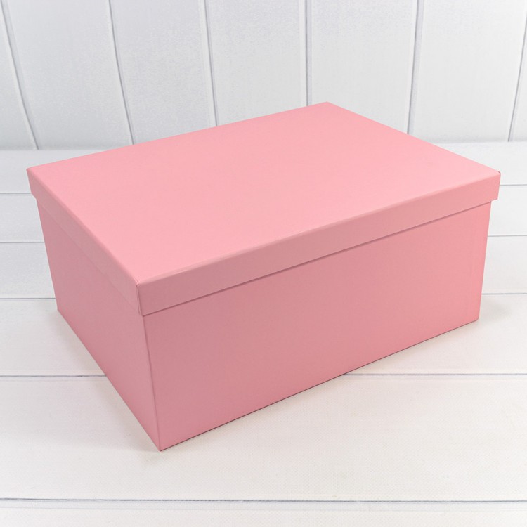 Коробки Прямоугольные Набор 1/10 34*26*15,3 Розовый-2 1/6 Арт: 721604/1293