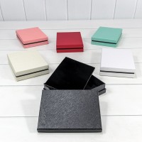 Коробка Прямоугольная 16*12*3,5 "Люкс" (микс) 1/12 1/120 Арт: 000611-16/12